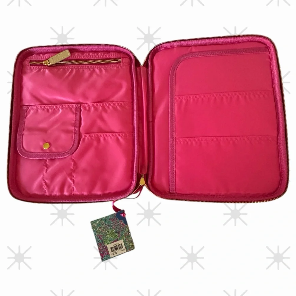 Lilly Pulitzer Agenda Folio Computer or Laptop Holder Case Sleeve Bag
